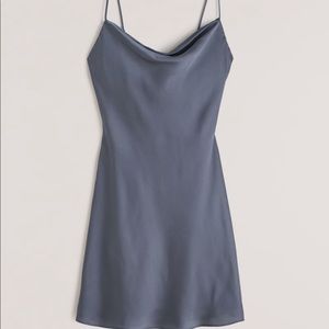 Cowlneck slip mini dress. Xs small Regular length